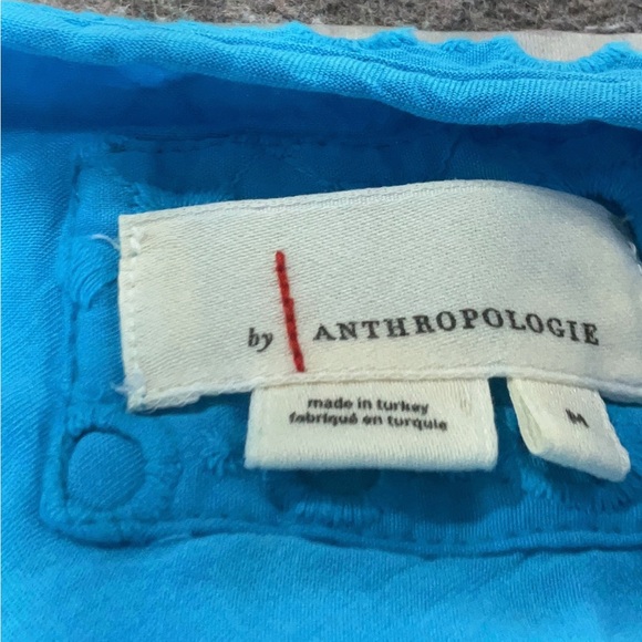 Anthropologie The Somerset Maxi Dress Eyelet Edition, medium, blue - Picture 5 of 6